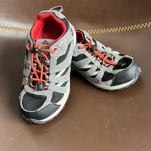 Kids Columbia Hiking Shoes Columbia little kid size 12 Gray Orange
